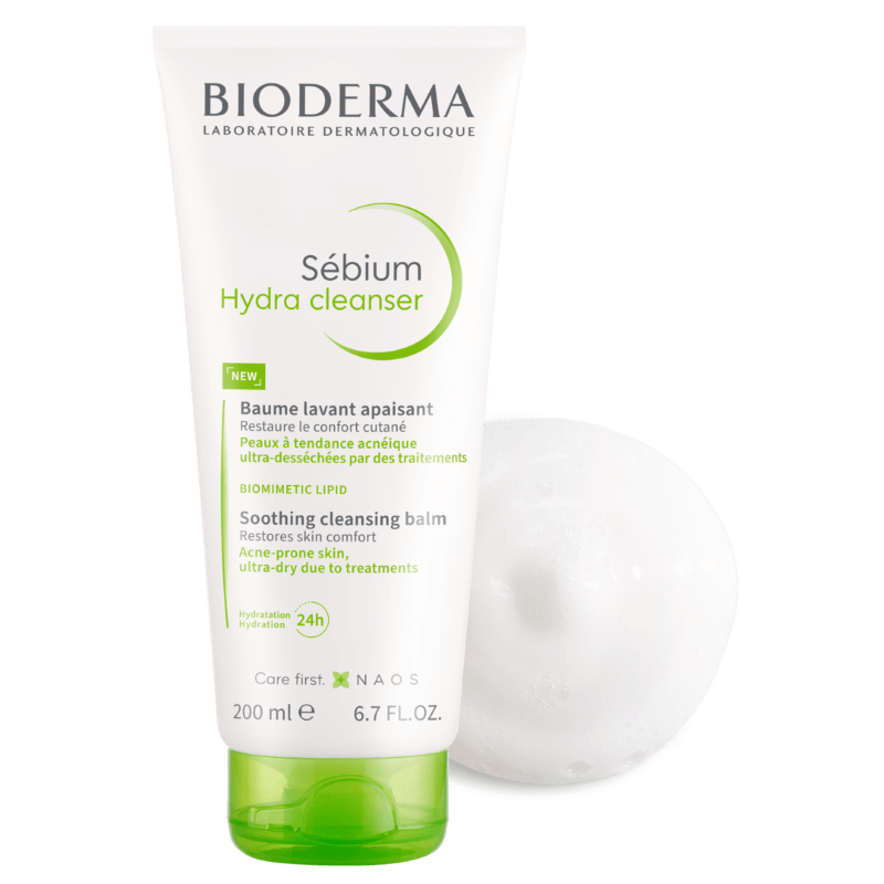 Balsam de curatare Sebium Hydra Cleanser, 200 ml, Bioderma