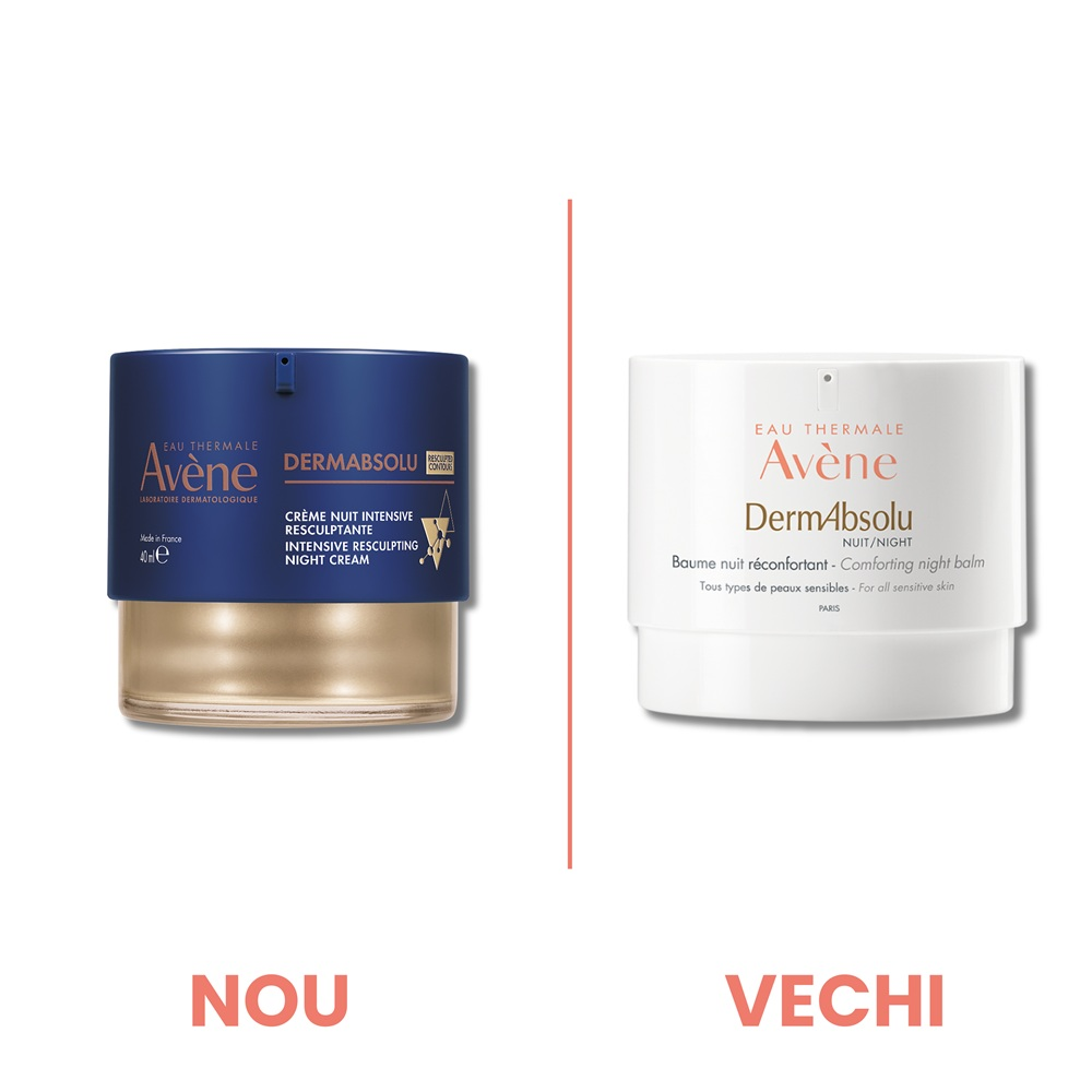 Crema de noapte intensiva pentru conturul fetei DermAbsolu, 40 ml, Avene
