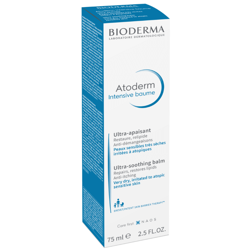 Balsam restructurant calmant pentru pielea atopica Atoderm Intensive, 75 ml, Bioderm
