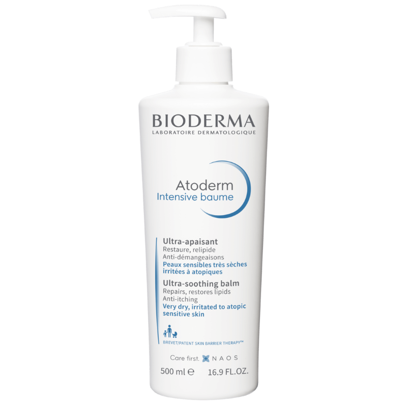 Balsam restructurant si calmant pentru piele atopica Atoderm Intensive, 500 ml, Bioderma