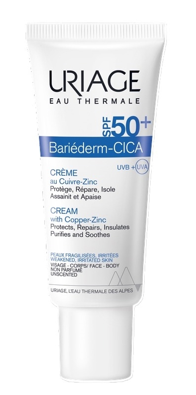 Bariederm cica-crema reparatoare Spf 50+, 40ml, Uriage