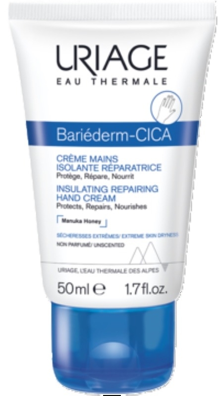 Bariederm cica crema de maini, 50ml, Uriage