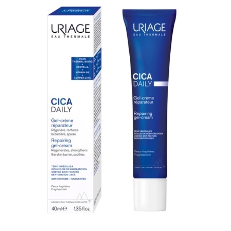 Bariederm Cica Daily gel-crema, 40ml, Uriage