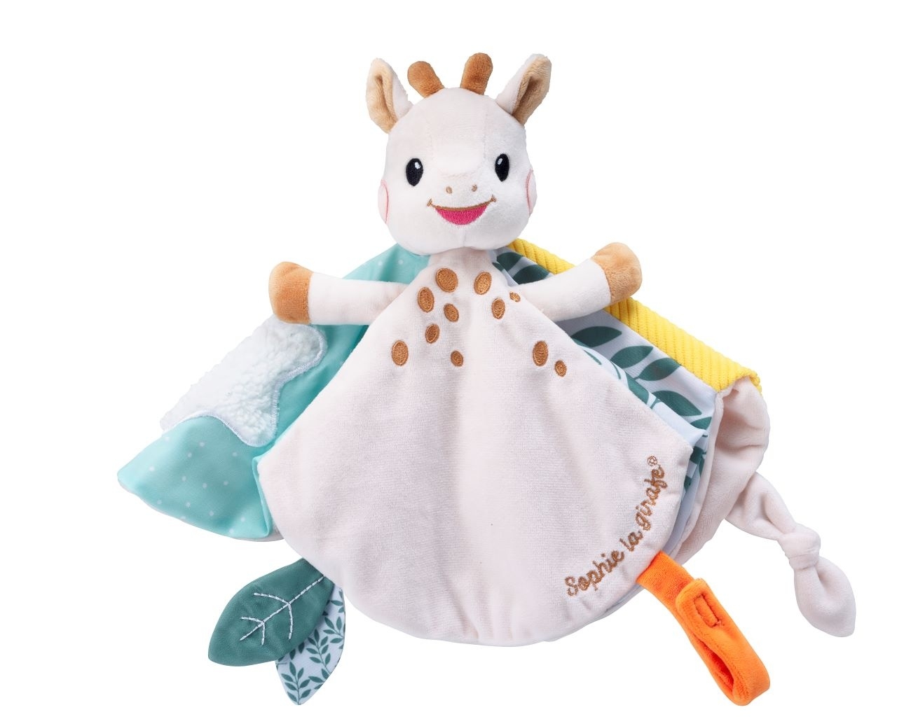 Batistuta comforter moale Sophie cu suport pentru suzeta