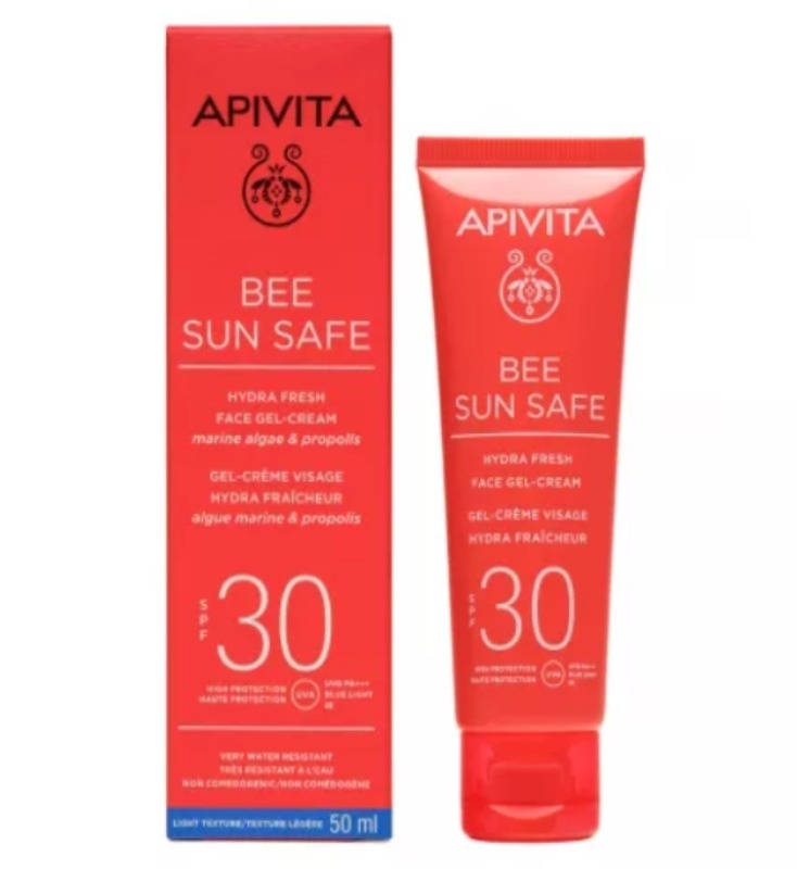 Bee Sun Safe crema-gel SPF 30+, 50ml, Apivita