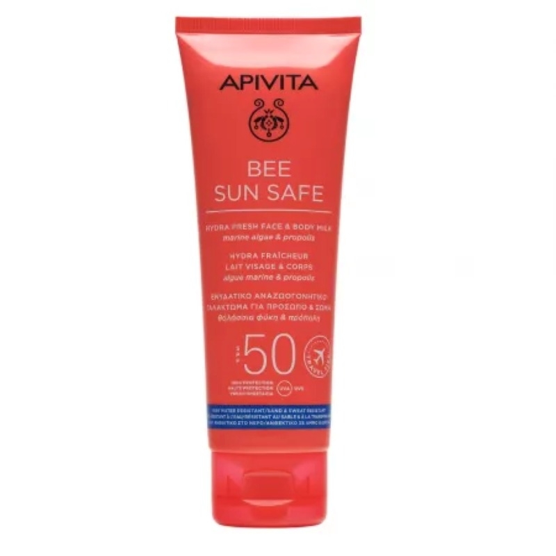 Bee Sun Safe Fresh lapte SPF 50+, 100ml, Apivita