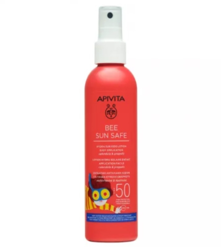 Bee Sun Safe spray pentru copii SPF 50+, 200ml, Apivita