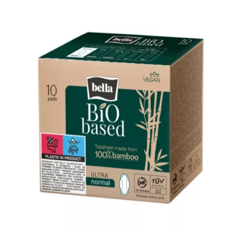 Absorbante igienice Bio based Ultra normal, 10 bucati, Bella