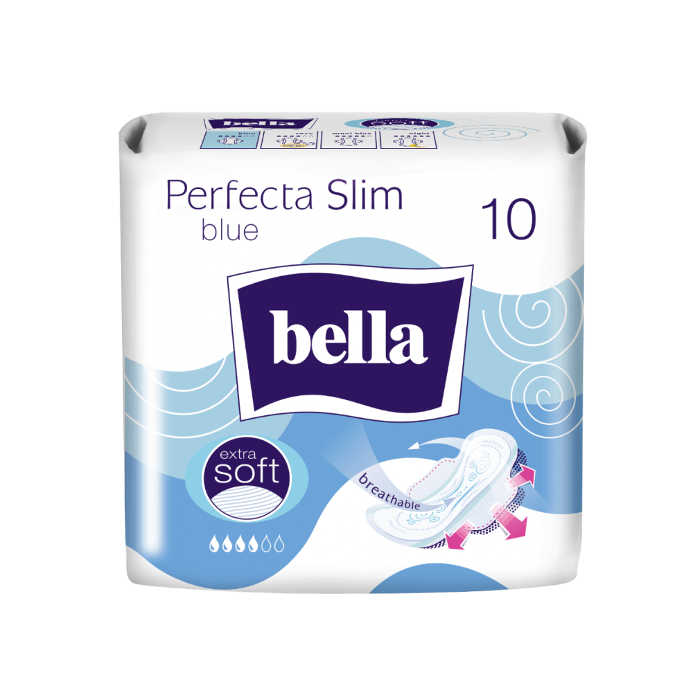 Bella - Perfecta Slim Blue absorbante 10buc
