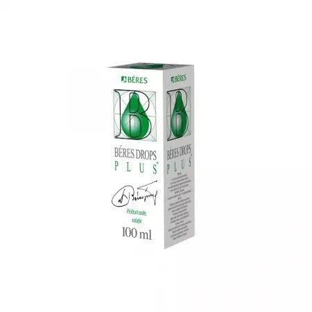 Beres Drops Plus picaturi orale solutie, 100 ml, Beres Pharmaceuticals Co