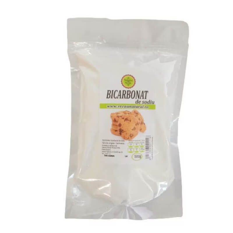 Bicarbonat de sodiu, 500 g, Natural Seeds