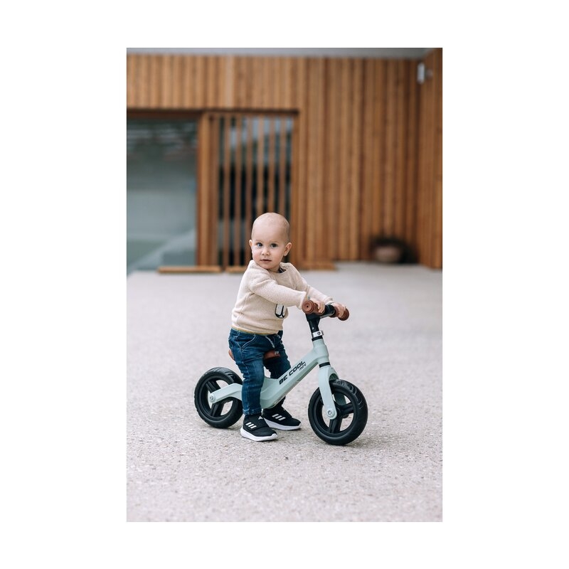 Bicicleta fara pedale, FreeON, Be Cool Mini, Cu ghidon si sa reglabile, Roti din EVA, Pana in 30 Kg, Roti 8 inch, 12 luni+, Alb