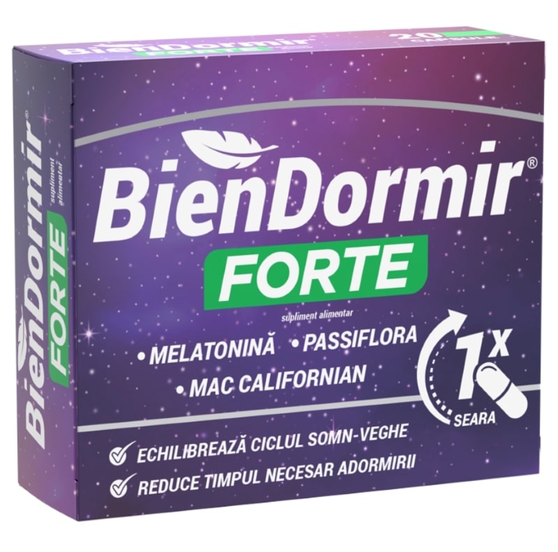 Bien Dormir Forte, 20 capsule, Fiterman Pharma
