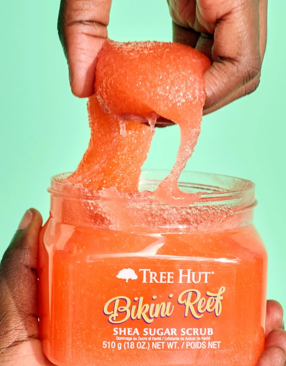 Shea Sugar Scrub Peach Sorbet Tree Hut, 510 g, GNC