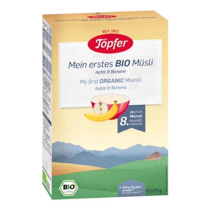 Bio Organic primul meu musli, 175g, Topfer