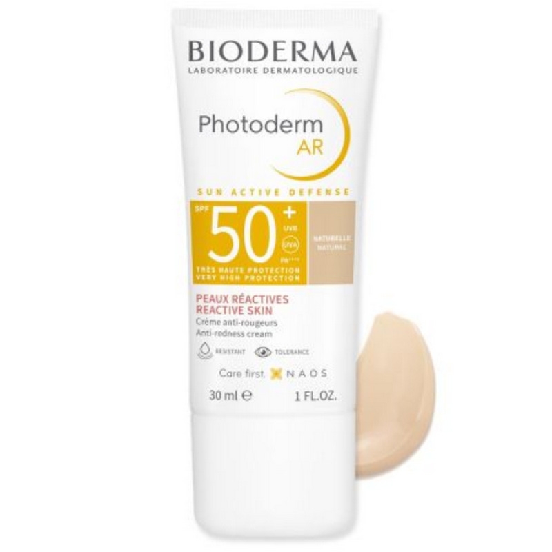Protectie solara foarte inalta anti-roseata AR SPF50+ Photoderm, 30 ml, Bioderma