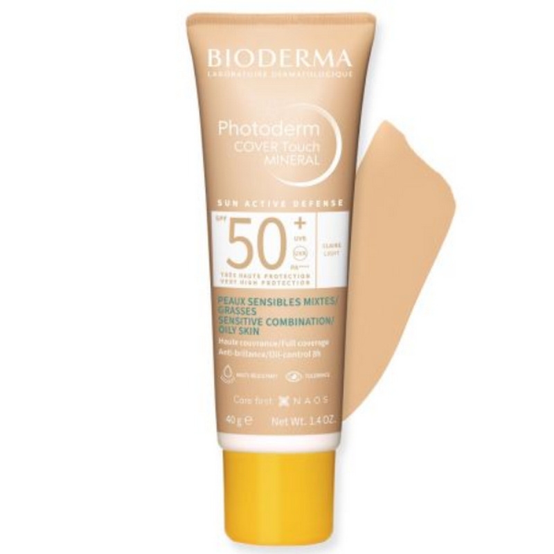 Fluid Cover Touch cu SPF50+ deschis Photoderm, 40g, Bioderma