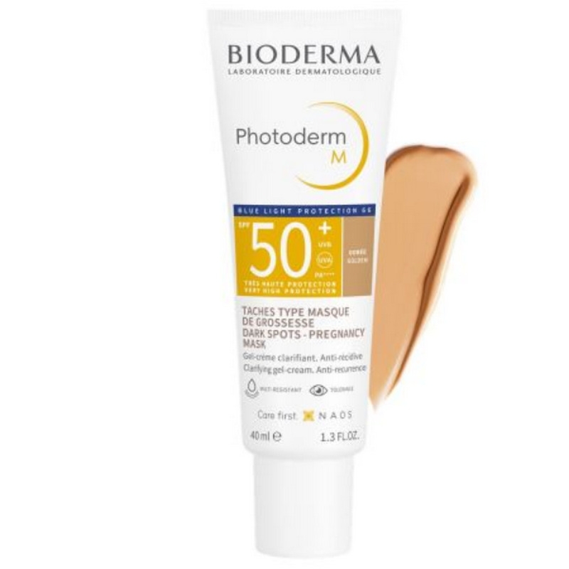 Gel-crema cu SPF50+ dore Photoderm M, 40 ml, Bioderma