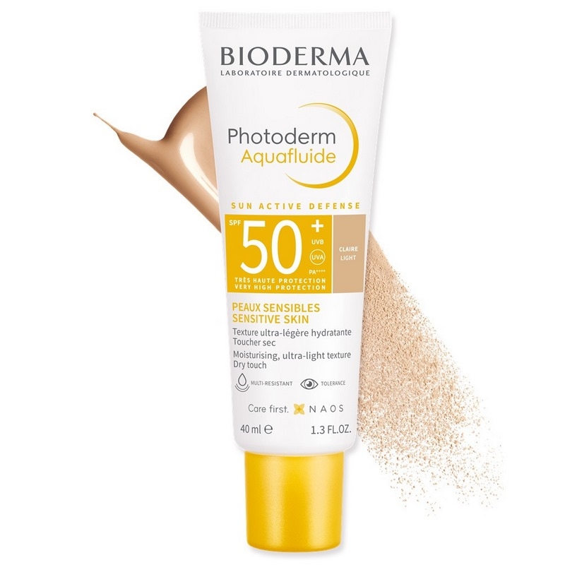 Crema lejera cu SPF50+ Claire Aquafluide Photoderm, 40 ml, Bioderma