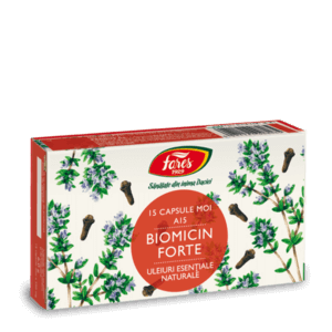 Pachet Biomicin Forte A15, 15 capsule, 3 cutii,  Fares