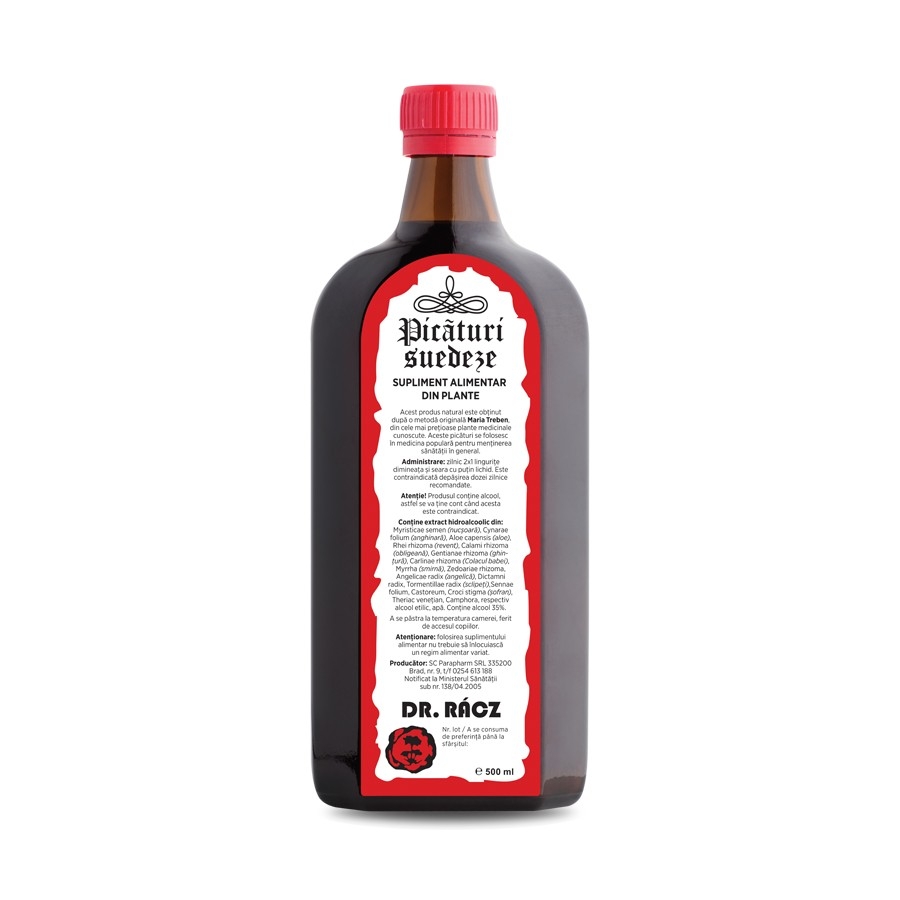 Picaturi Suedeze 500ml