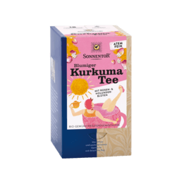 Sonnentor - Ceai turmeric floral cu flori trandafir si soc eco 18 plicuri