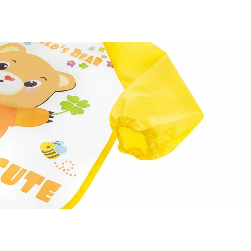 Bocioland - Baveta impermeabila, Cu maneci lungi, Bear