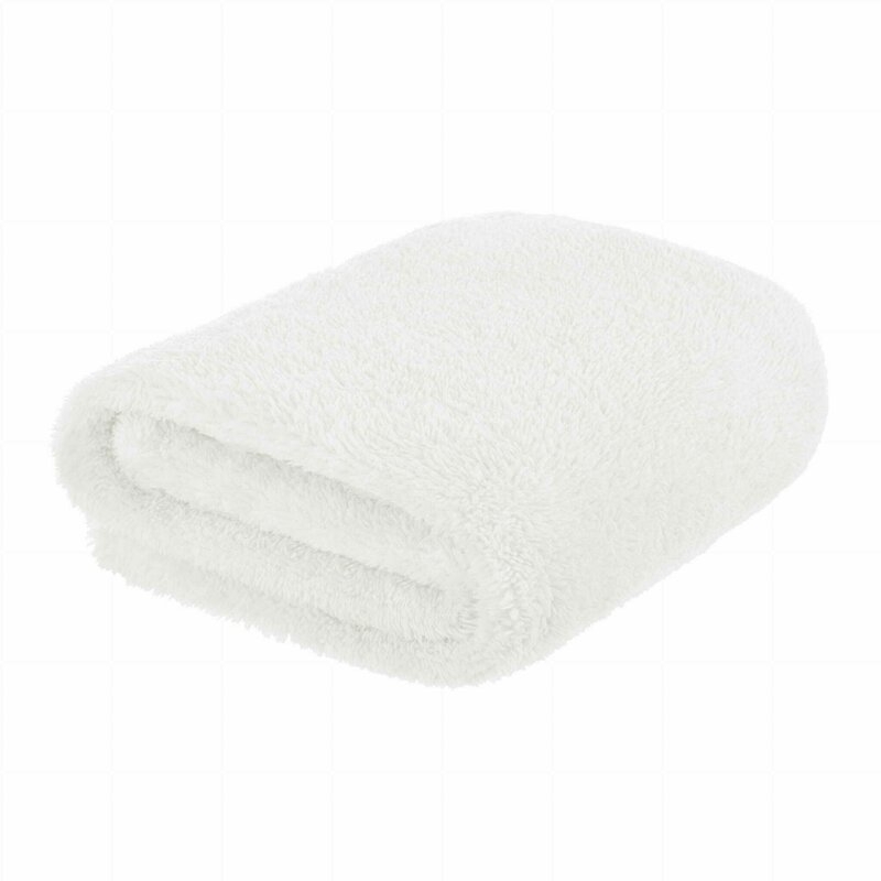 Bocioland - Paturica pufoasa pentru copii, Din fleece, 80 x 100 cm, Ecru