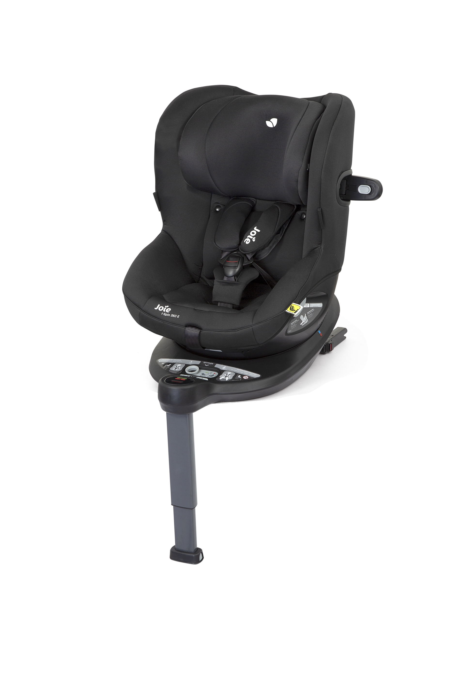 Scaun auto i-Spin 360° E Coal, 61 cm-105 cm, testat ADAC si certificat R129, Joie