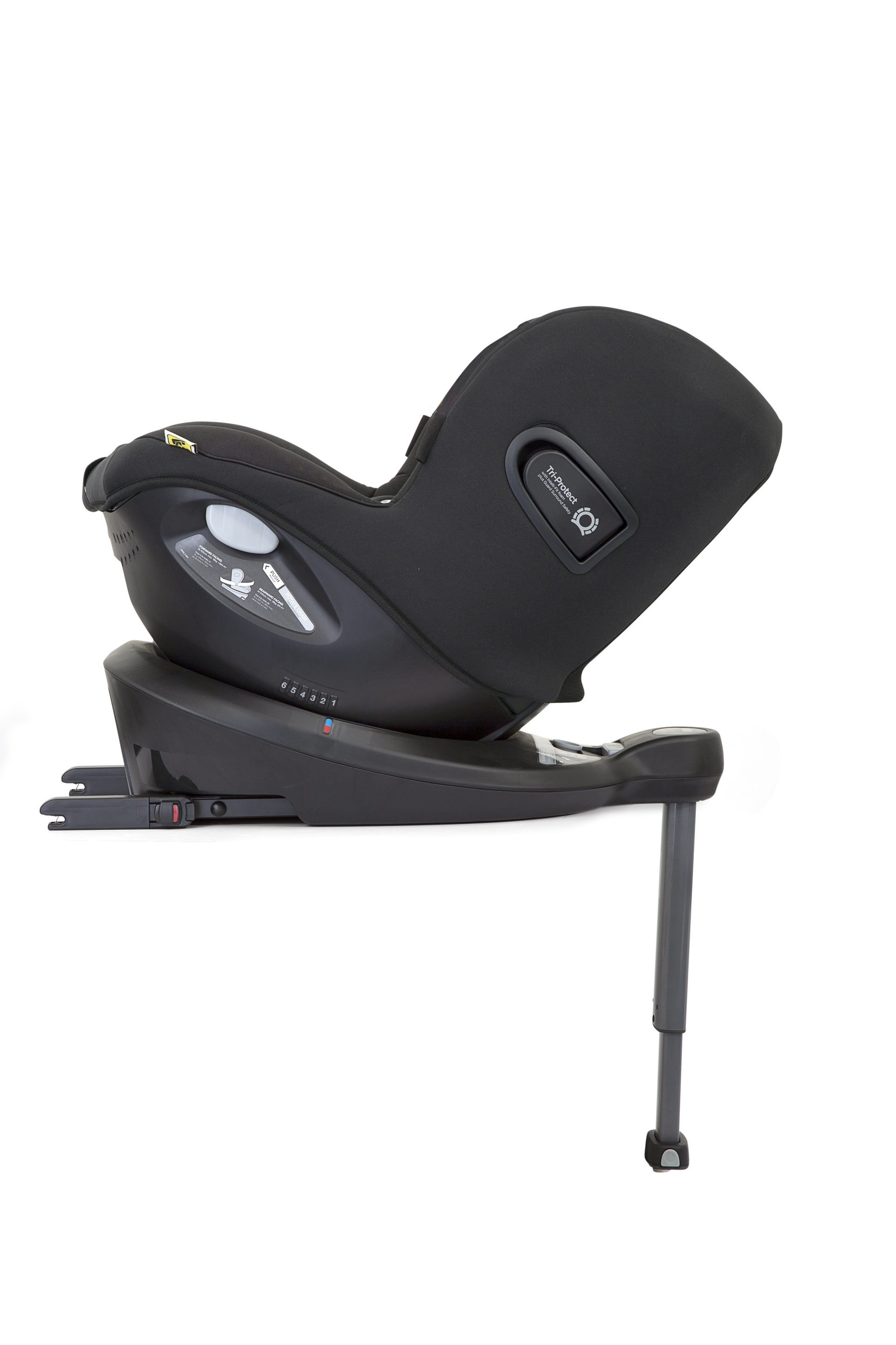 Scaun auto i-Spin 360° E Coal, 61 cm-105 cm, testat ADAC si certificat R129, Joie