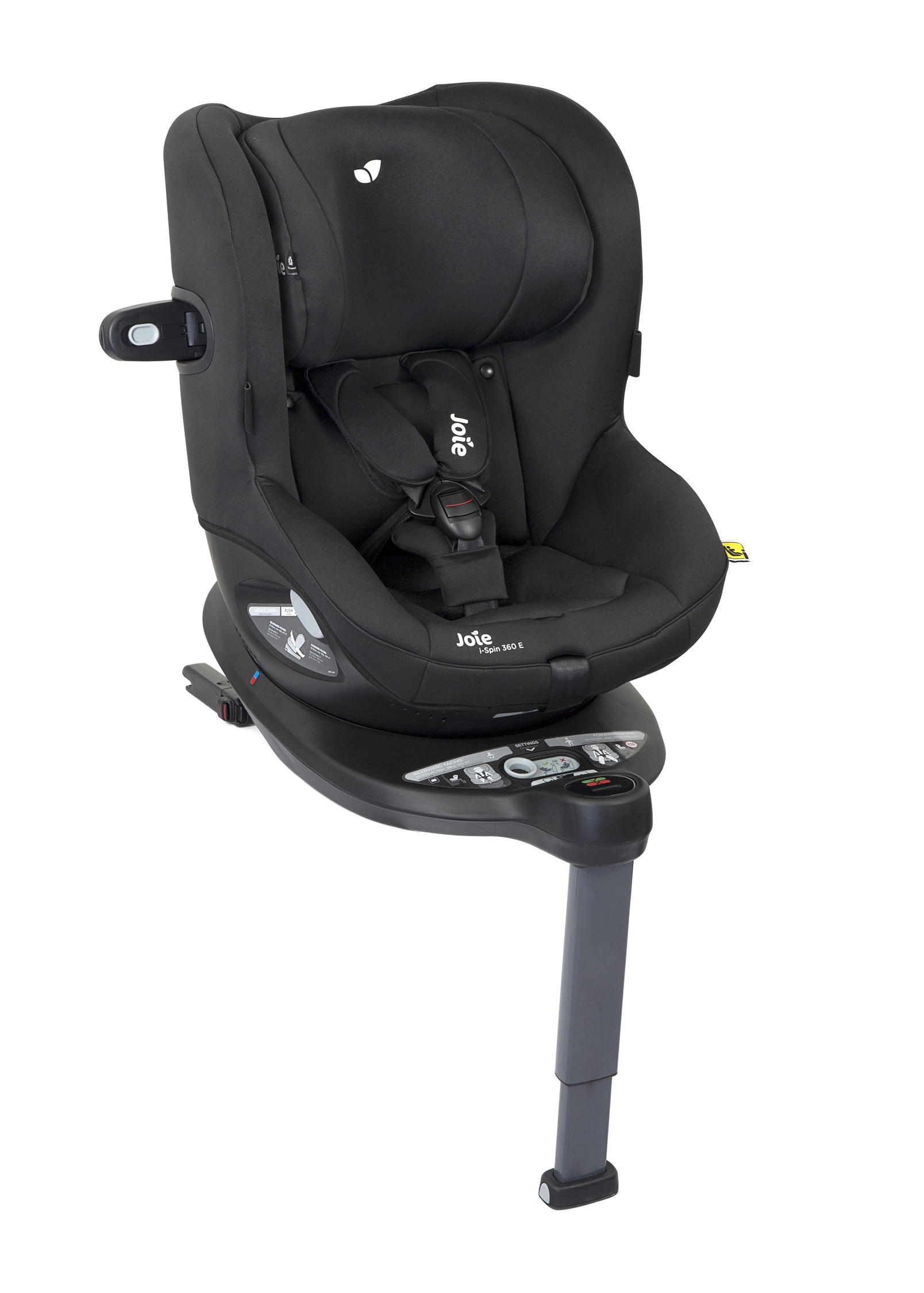 Scaun auto i-Spin 360° E Coal, 61 cm-105 cm, testat ADAC si certificat R129, Joie