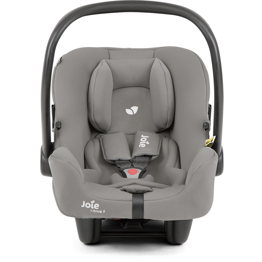 Scoica auto i-Snug 2 cu tetiera reglabila, 40-75 cm, Pebble, testata ADAC si certificata R129, Joie