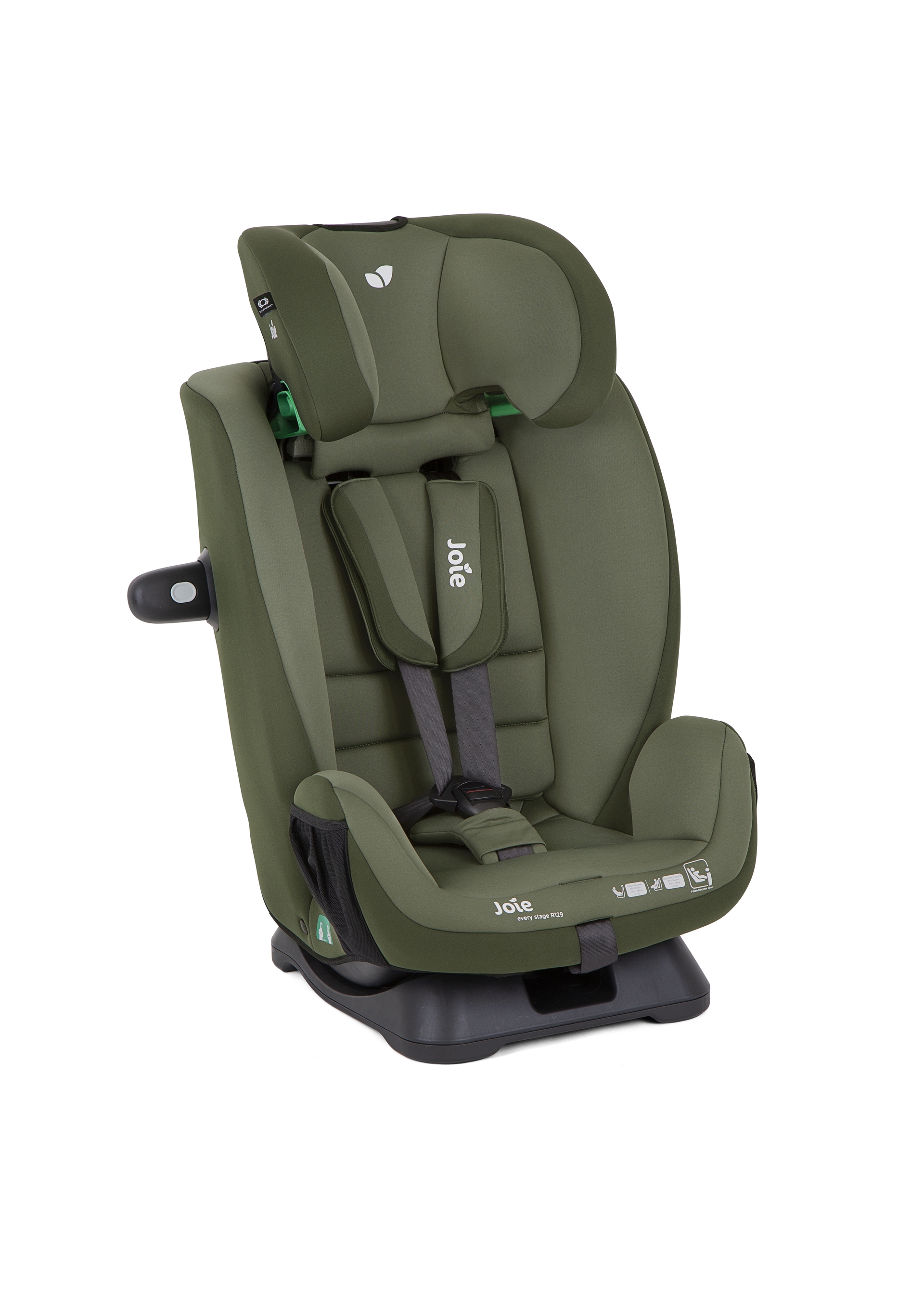 Scaun auto Every Stage R129 Moss, 40-145 cm, certificat R129 si testat ADAC, Joie