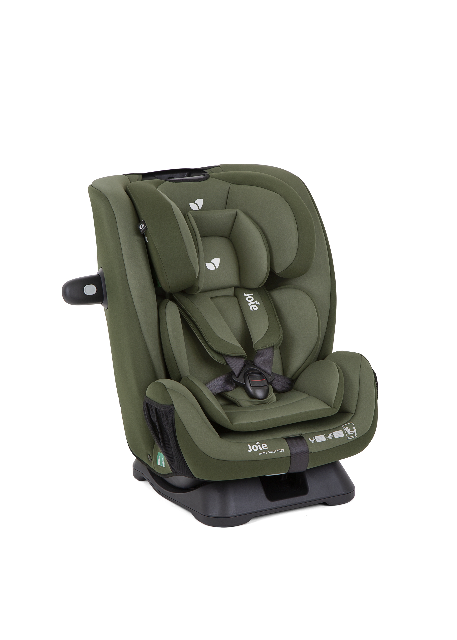 Scaun auto Every Stage R129 Moss, 40-145 cm, certificat R129 si testat ADAC, Joie