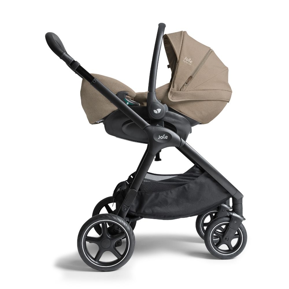 Scoica auto inclinabila i-Size i-Level Pro Signature Sandstone, 40-87 cm, certificata R129, Joie