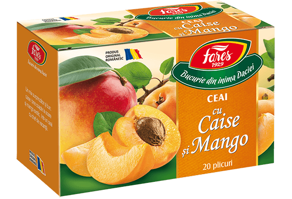 Fares - Ceai Cu Caise Si Mango  20plicuri
