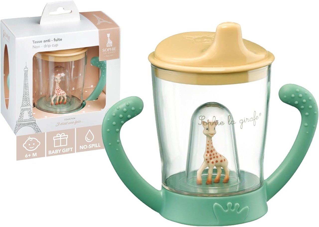 Cana anti-curgere miniatura Girafa Sophie