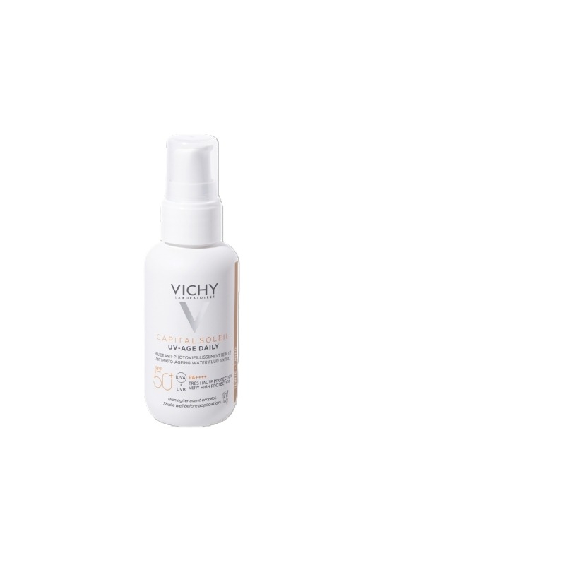 Capital Soleil UV Age fluid colorat SPF 50+, 40ml, Vichy