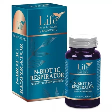 N-Biot 1C Respirator, 30 capsule, Bionovativ