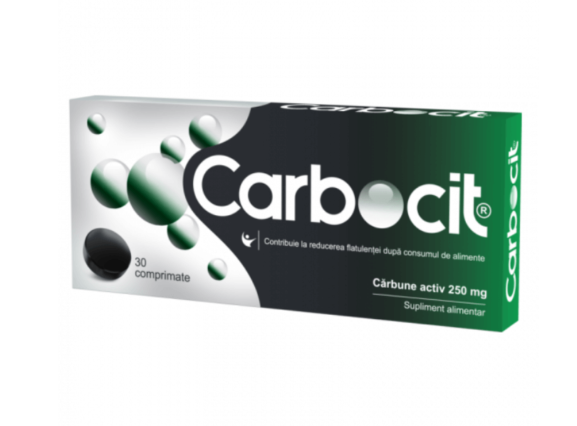 Carbocit carbune medicinal 30 compr