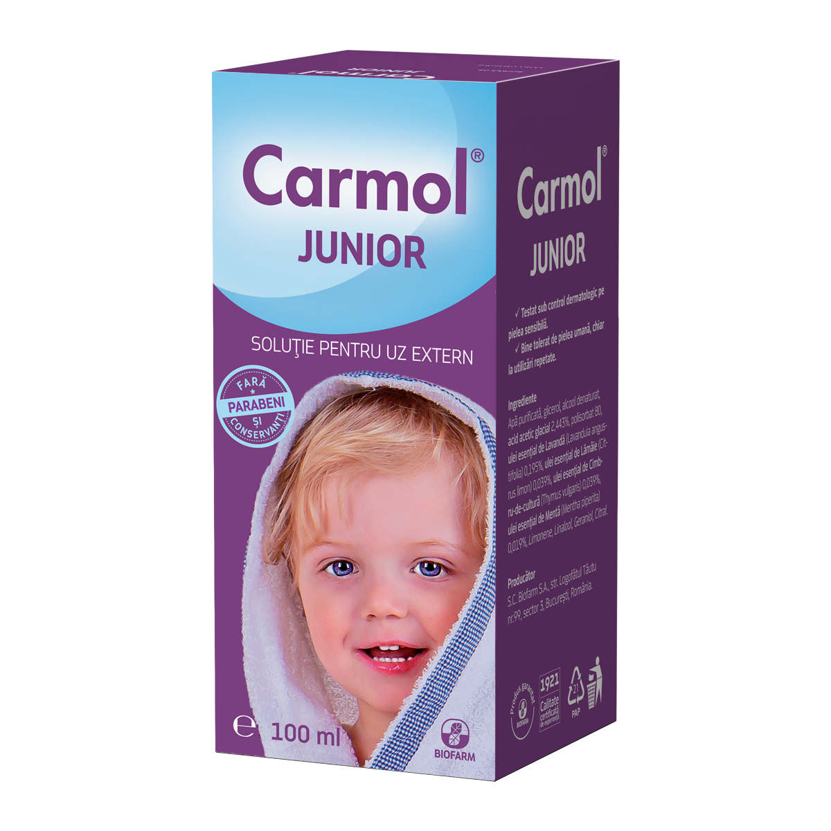 Carmol Junior x 100 ml