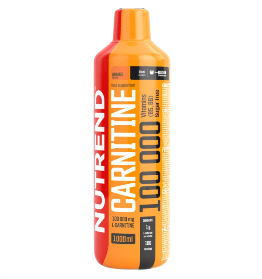 Carnitine 100000 cu aroma de portocale 1000 ml, Nutrend