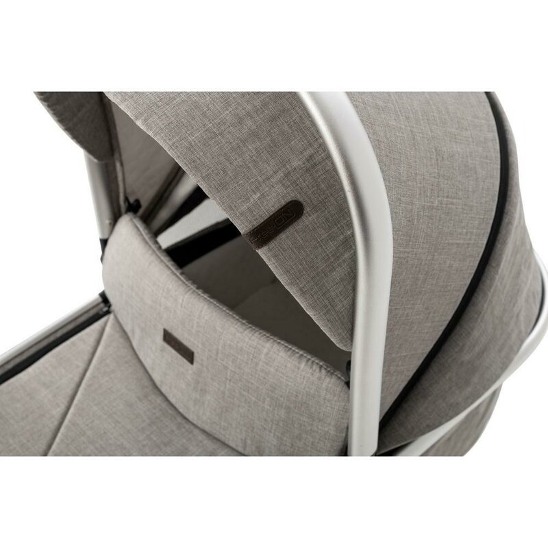 Carucior 3 in 1, FreeON, Joy, Reversibil, Cu cadru din aluminiu, Scoica auto, Husa picioare, Geanta mamici si accesorii, Conform cu standardele europene de securitate R129, Gri