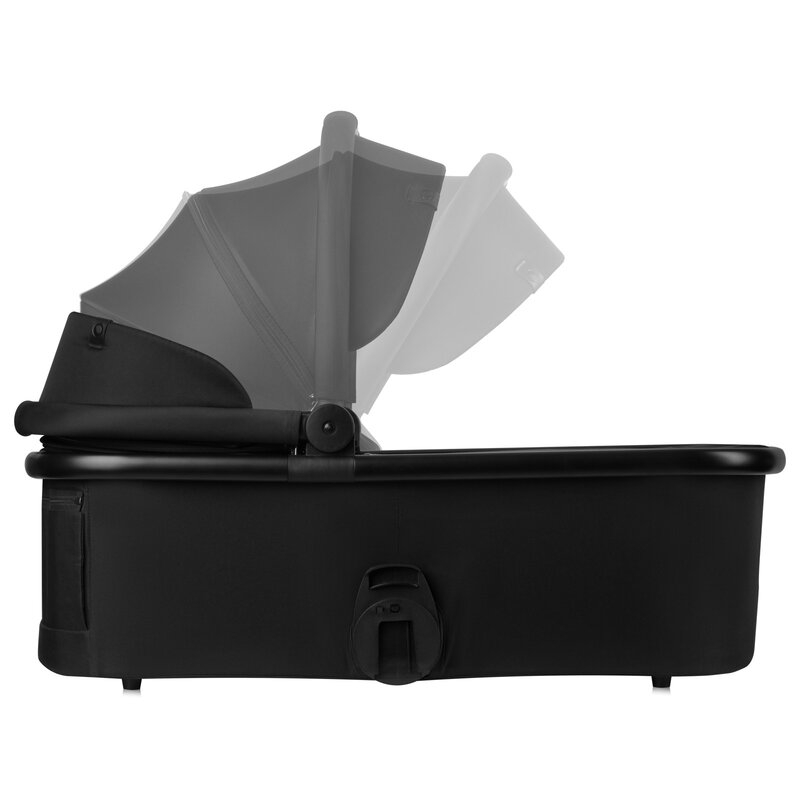 Carucior 3 in 1, Lionelo, Layla, Pana la 22 kg, Cadru aluminiu, Cu landou intarit si salteluta din spuma AirDots, Scoica auto, Reversibil, Cu ventilatie 3D, Cu accesorii, EN1888-1, EN1888-2, EN1466, Negru