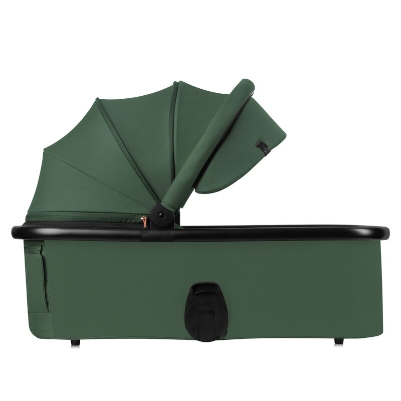 Carucior 3 in 1, Lionelo, Layla, Pana la 22 kg, Cadru aluminiu, Cu landou intarit si salteluta din spuma AirDots, Scoica auto, Reversibil, Cu ventilatie 3D, Cu accesorii, EN1888-1, EN1888-2, EN1466, Verde