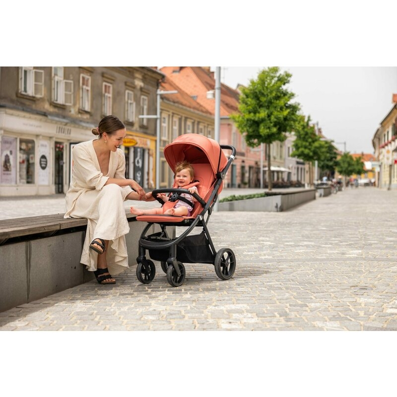 Carucior sport, FreeON, Dynamic Pliabil automat, De la nastere pana la 22 kg, Cu spatar reglabil in 3 pozitii, Grey