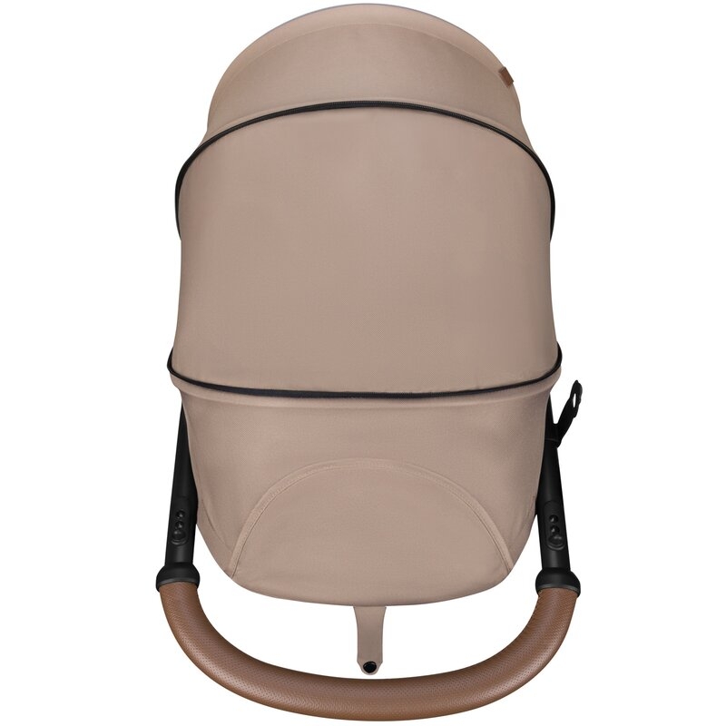 Carucior sport, Lionelo, Annet Plus, De la nastere, Cu accesorii si capotina XXL reglabila, 0 - 22 Kg, Conform cu standardele europene de securitate EN1888-1 si EN1888-2, Bej