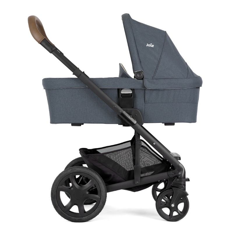 Carucior pentru copii multifunctional 3 in 1 Chrome Dlx Moonlight (Carucior Chrome DLX + Landou Moonlight + Scoica i-Snug Moonlight), Joie