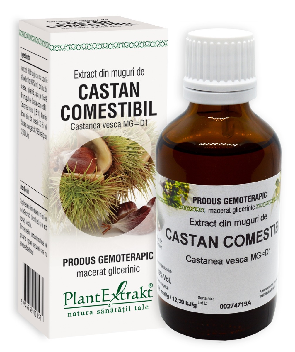Plantextrakt - Extract din muguri de castan comestibil 50ml