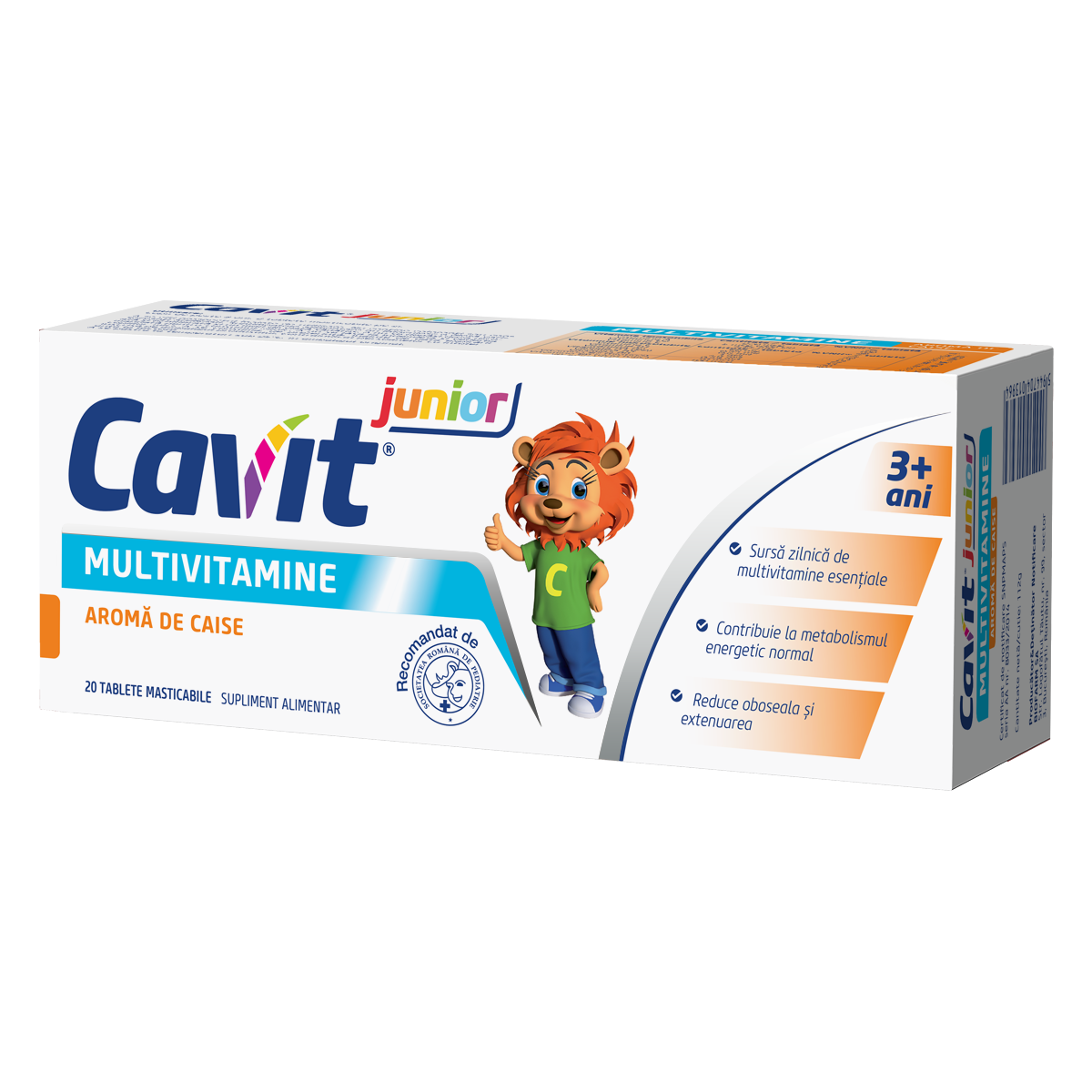 Cavit - Junior Multivitamine caise 20tb